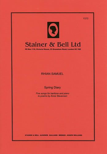 Samuel: Spring Diary. Baritone & Pf