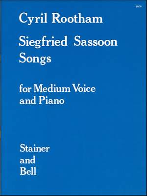 Rootham: Songs, Book 2 (Siegfried Sassoon Songs)