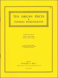 Roseingrave: Ten Organ Pieces