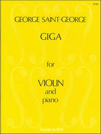 Saint-George: Giga for Violin and Piano