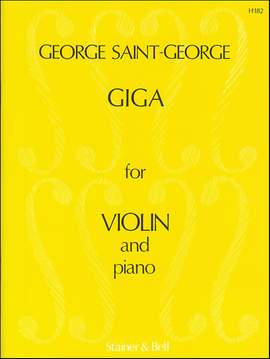 Saint-George: Giga for Violin and Piano