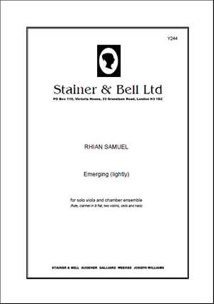 Samuel: Emerging (lightly). Viola & Chamber Ensemble