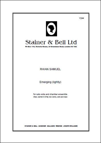 Samuel: Emerging (lightly). Viola & Chamber Ensemble