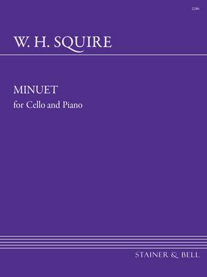 Squire: Minuet for Cello and Piano