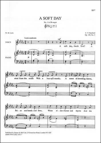 Stanford: A Soft Day (D flat - D flat)