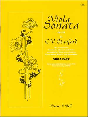 Stanford: Sonata for Clarinet and Piano Op.129 arr.Viola