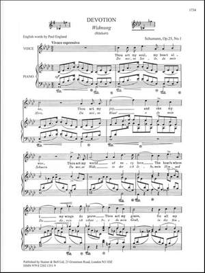 Schumann: Widmung (Devotion) (B - G flat)