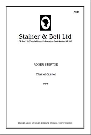 Steptoe: Clarinet Quintet. Parts