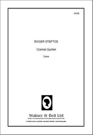 Steptoe: Clarinet Quintet. Score