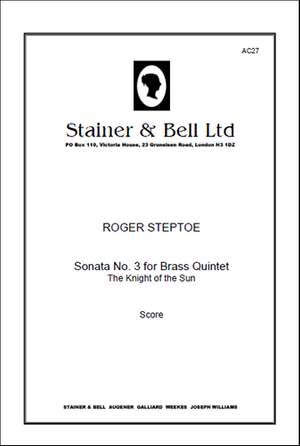 Steptoe: Sonata No. 3 for Brass Quintet