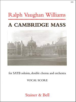 Vaughan Williams: A Cambridge Mass. Vsc