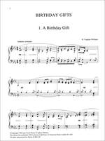 Vaughan Williams: Birthday Gifts. Three Short Pieces Product Image