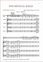 Vaughan Williams: Five Mystical Songs - TTBB and Bass solo Product Image