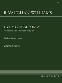 Vaughan Williams: Five Mystical Songs. Vocal Score