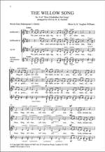 Vaughan Williams: Willow Song Product Image