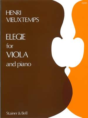 Vieuxtemps: Elegie, Op. 30 for Viola and Piano