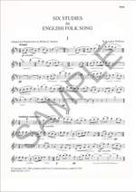 Vaughan Williams: Six Studies in English Folk Song. Cor anglais part Product Image