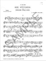 Vaughan Williams: Six Studies in English Folk Song. Violin part Product Image