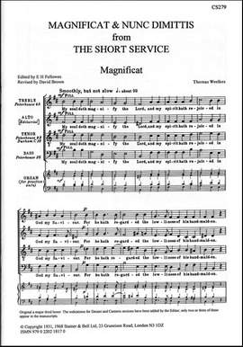 Weelkes: Magnificat and Nunc Dimittis (The Short Service)