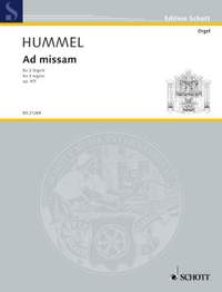 Hummel, B: Ad missam op. 97f