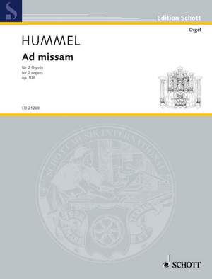 Hummel, B: Ad missam op. 97f