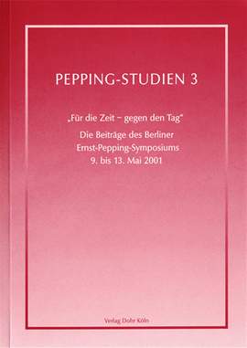 Pepping, E: Pepping-Studien 3
