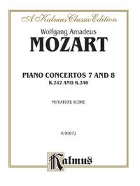 Wolfgang Amadeus Mozart: Concertos: No. 7 for Three Pianos (K. 242); No. 8 (K. 246)