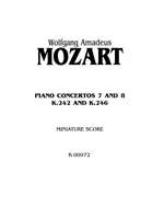 Wolfgang Amadeus Mozart: Concertos: No. 7 for Three Pianos (K. 242); No. 8 (K. 246) Product Image