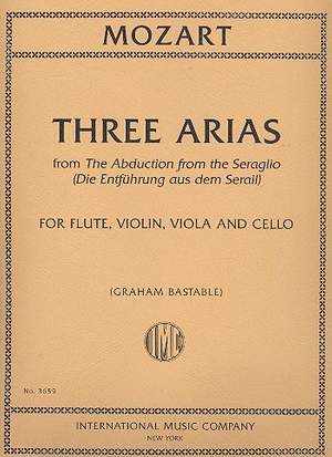 Mozart, W A: Three Arias
