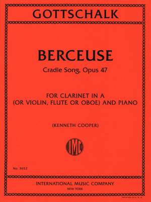 Gottschalk, L M: Berceuse op.47