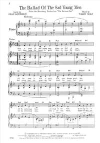 The Ballad Of The Sad Young Men