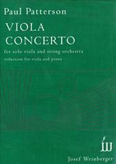 Patterson, Paul: Viola Concerto (viola and piano)