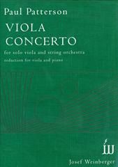 Patterson, Paul: Viola Concerto (viola and piano)