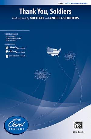 Angela Souders/Michael Souders: Thank You, Soldiers 3-Part Mixed