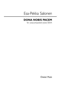 Esa-Pekka Salonen: Dona Nobis Pacem