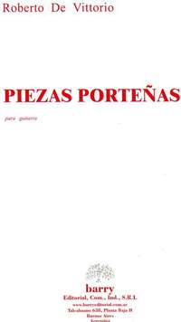 Vittorio, R d: Piezas Portenas