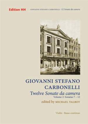 Carbonelli, G S: Twelve Sonate de camera