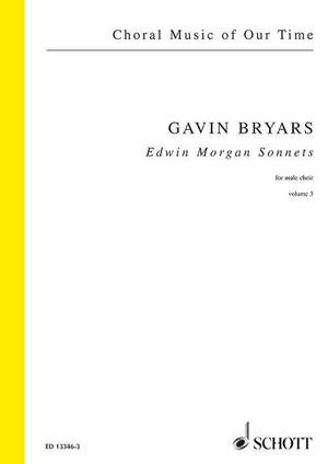 Bryars, G: Edwin Morgan Sonnets