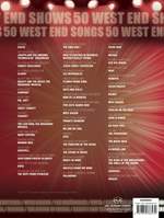 50 West End Shows - 50 West End Songs Product Image