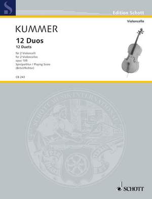 Kummer, F A: 12 Duets op. 105