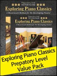 Exploring Piano Classics Preparatory Level Value Pack