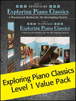 Exploring Piano Classics Level 1 Value Pack