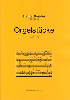 Staender, H: Organ Pieces