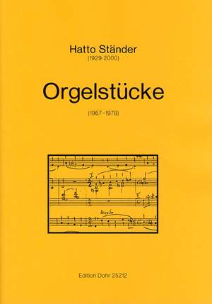 Staender, H: Organ Pieces
