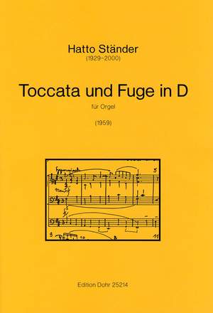 Staender, H: Toccata and Fugue in D