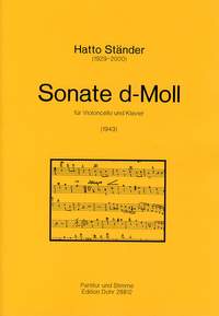 Staender, H: Sonata in D minor