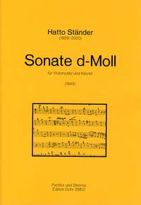 Staender, H: Sonate d-Moll