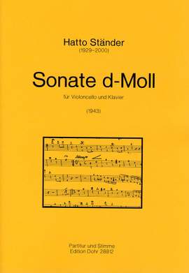 Staender, H: Sonate d-Moll