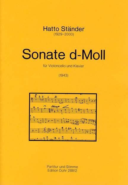 Staender, H: Sonata in D minor