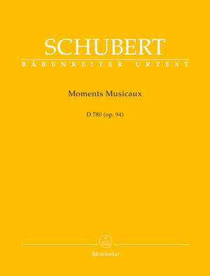 Schubert, F: Moments Musicaux, Op.94 (D.780) (Urtext)